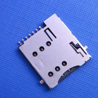 廈門microSim push type 6+1pin with CD 可反貼到PCB