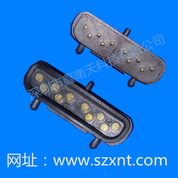廈門POGO PIN 10PIN 母座 XNT-POGO-F10P-M