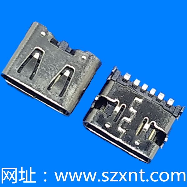 廈門TYPE C 6PIN 母座