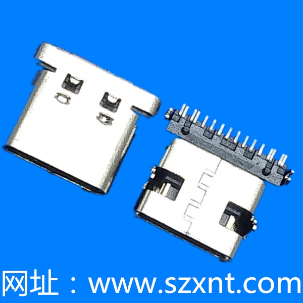 廈門TYPE C 板上外殼插板
