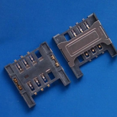 張家港Sim no-push type 6Pin (H=1.8mm) without column detection